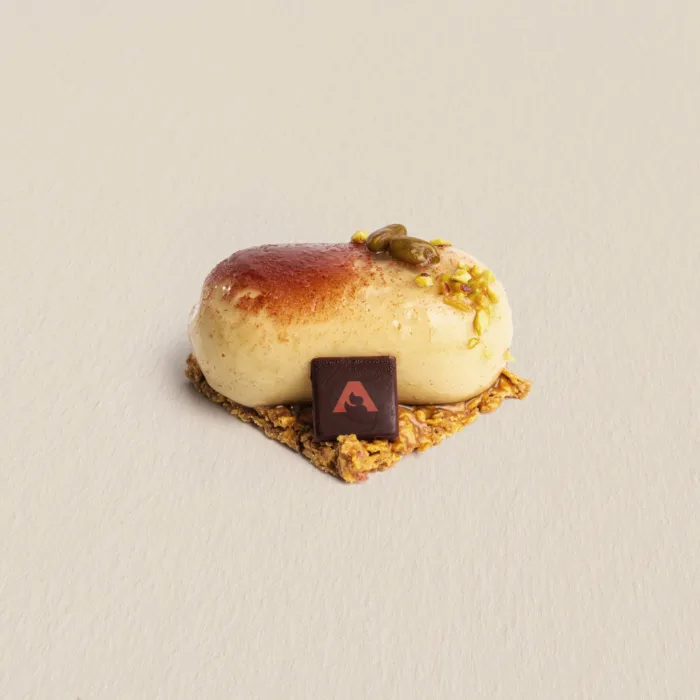 Pistacchio & gianduia monoporzione