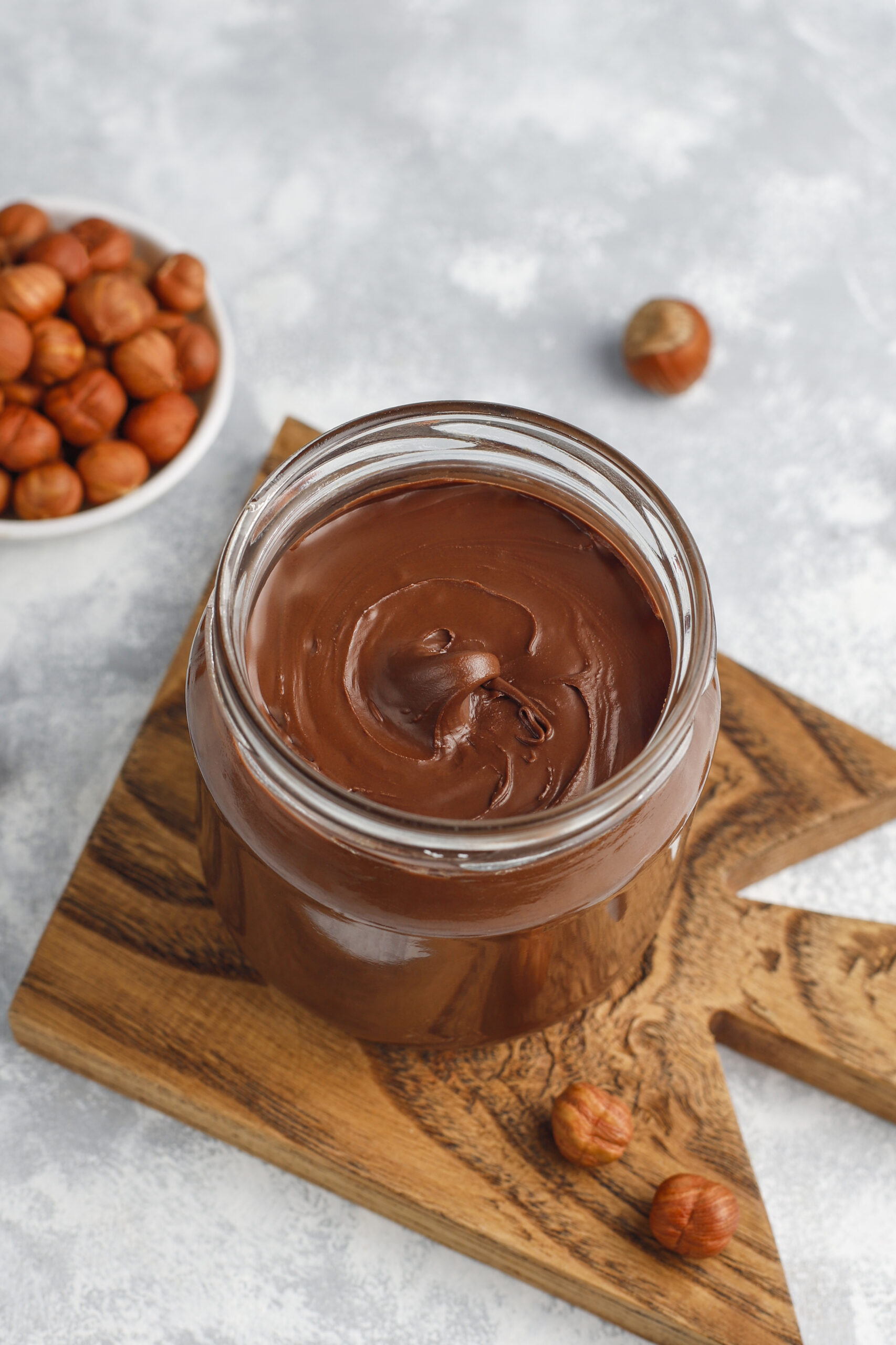 Crema gianduia artigianale Avidano con nocciole Piemonte IGP